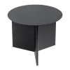 Table basse Slit Ø45 cm, Black