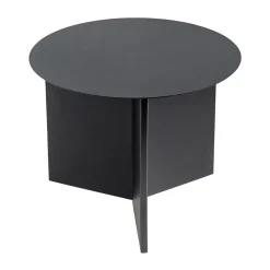 Table basse Slit Ø45 cm, Black