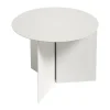 Table basse Slit Ø45 cm, White