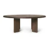 Table basse Tarn 107,6x108,1 cm, Dark stained beech