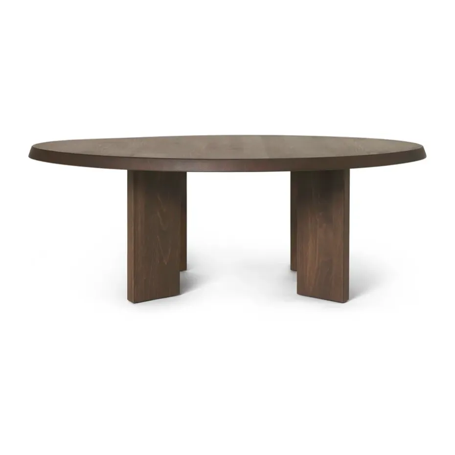 Table basse Tarn 107,6x108,1 cm, Dark stained beech