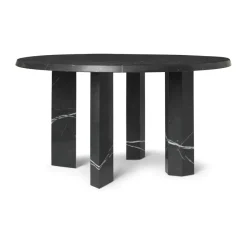 Table basse Taula Ø67x35 cm, Black