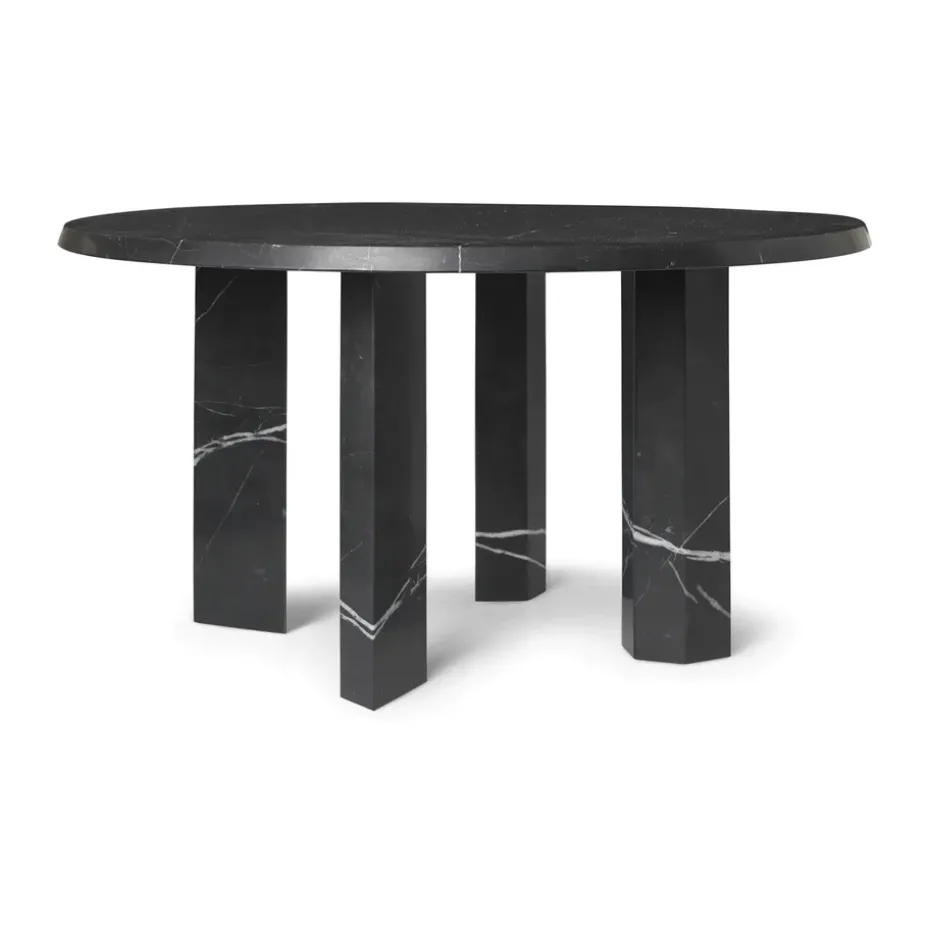 Table basse Taula Ø67x35 cm, Black