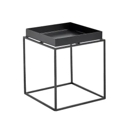 Table basse Tray Table, Black, small