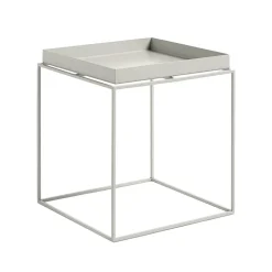 Table basse Tray Table, Warm grey, medium