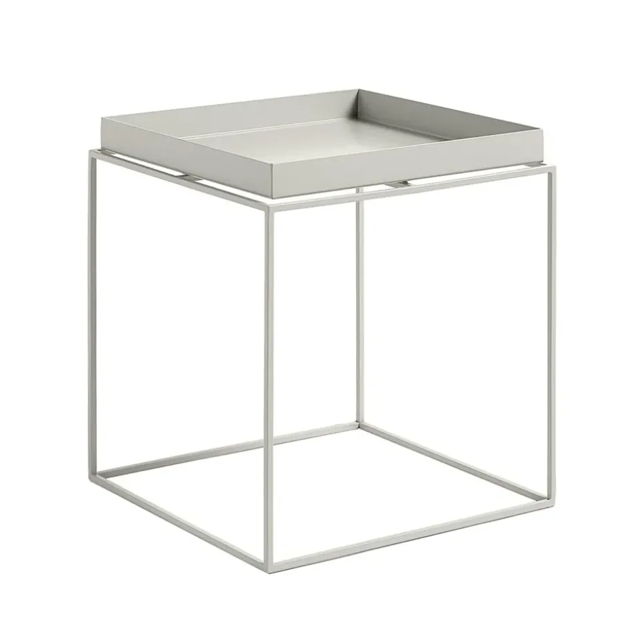 Table basse Tray Table, Warm grey, medium
