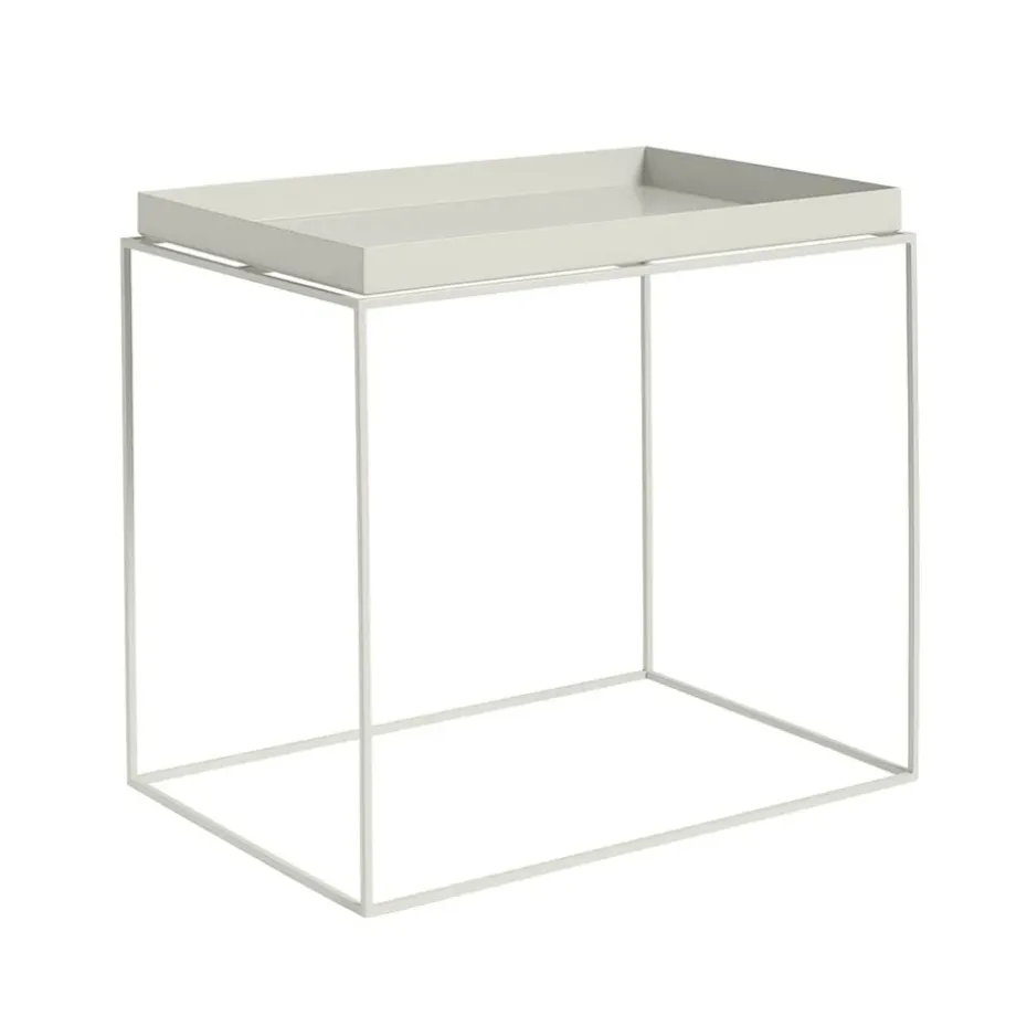 Table basse Tray Table, Warm grey, large