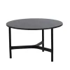 Table basse Twist medium Ø70 cm, Dark grey-lava grey
