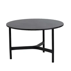 Table basse Twist medium Ø70 cm, Dark grey-lava grey