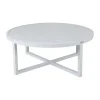 Table basse Vevi, Blanc