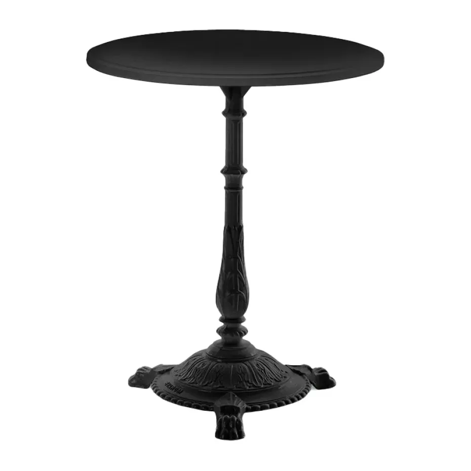 Table bistrot Classic Ø55 cm, Noir