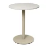 Table bistrot Mineral, Bianco curia, cashmere