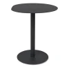 Table bistrot Pond Ø 64x72 cm, Black