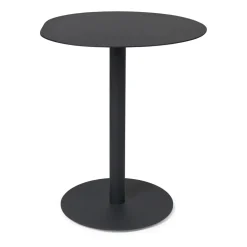 Table bistrot Pond Ø 64x72 cm, Black