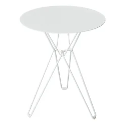 Table bistrot Tio Ø 60 cm, White