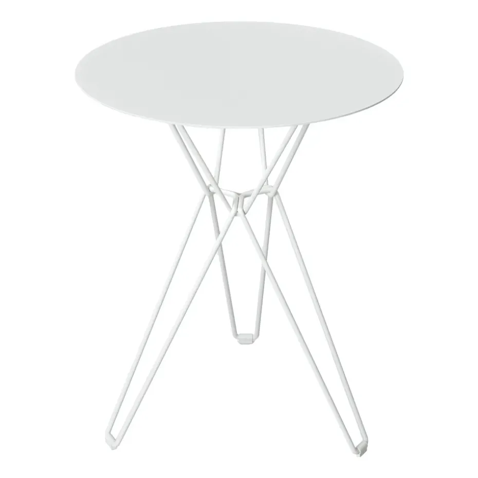Table bistrot Tio Ø 60 cm, White