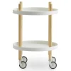 Table Block Ø45 cm, Blanc