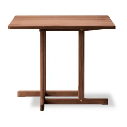 Table BM80 Mogensen Shaker 90x90 cm, Chêne fumé huilé