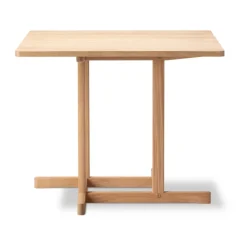 Table BM80 Mogensen Shaker 90x90 cm, Chêne clair huilé