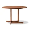 Table BM80 Mogensen Shaker Ø120 cm, Chêne fumé huilé