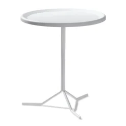 Table Bong Ø40x72 cm, Blanc