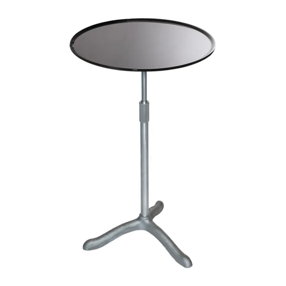 Table Cassis Ø37 cm, Aluminium-noir