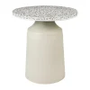 Table d'appoint Agari Ø45x45 cm, Rainy day grey-black