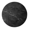 Table d'appoint Androgyne plateau de table Ø65 cm, Nero Marquina