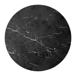 Table d'appoint Androgyne plateau de table Ø65 cm, Nero Marquina