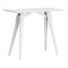Table d'appoint Arco L, Blanc