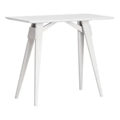 Table d'appoint Arco L, Blanc