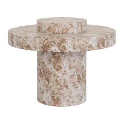 Table d'appoint Arco Ø45x34 cm, Brown