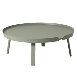 Table d'appoint Around extra large, Dusty green