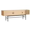 Table d'appoint Array, 150 cm, Chêne pigmenté blanc