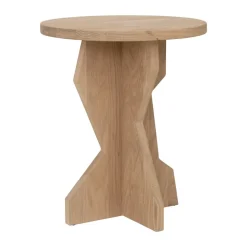 Table d'appoint Arta 42 cm, Chêne