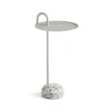 Table d'appoint Bowler, Beige-granite