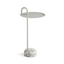 Table d'appoint Bowler, Beige-granite