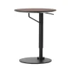 Table d'appoint Branch Ø45 cm, Dark stained oak