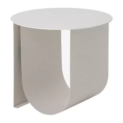 Table d'appoint Cher Ø43 cm, Gris