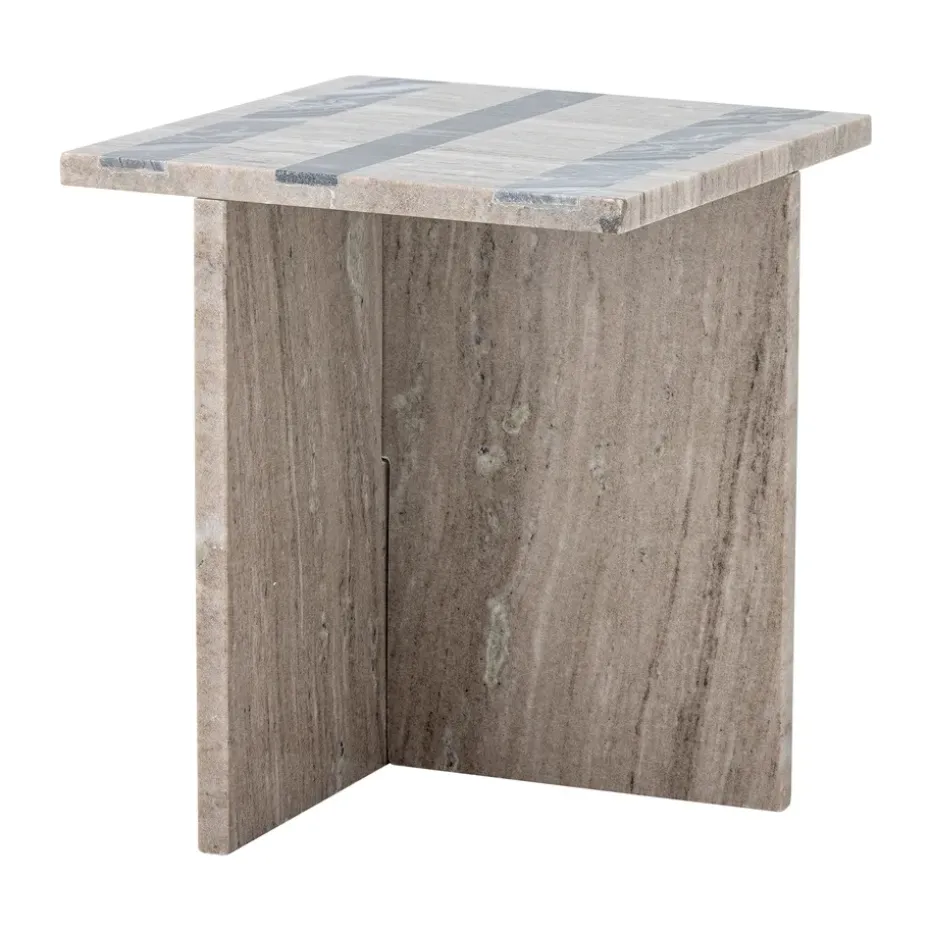 Table d'appoint Clea, Marbre brun