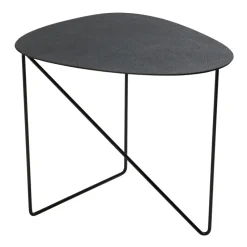 Table d'appoint Curve Hippo L, Black-anthracite