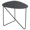 Table d'appoint Curve Hippo M, Black-anthracite