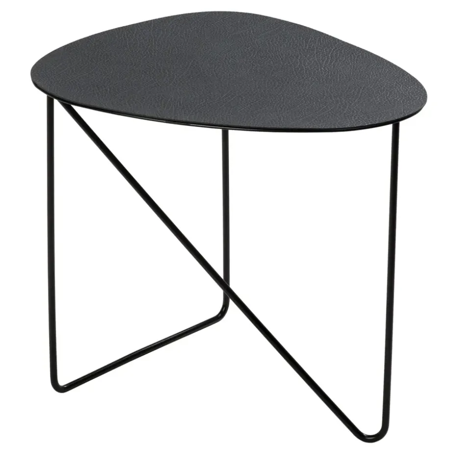 Table d'appoint Curve Hippo M, Black-anthracite