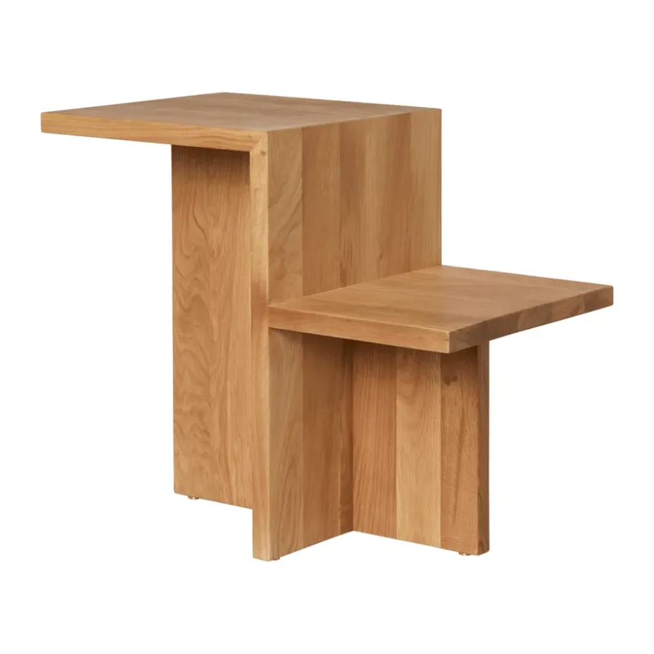 Table d'appoint Distinct 59,5x35x50 cm, Natural oak