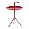 Table d'appoint DLM Ø38 cm, Cherry red high gloss