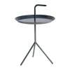 Table d'appoint DLM Ø38 cm, Deep blue high gloss
