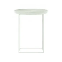 Table d'appoint Duke small, Lacquered mineral