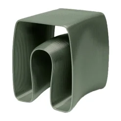 Table d'appoint Eel 38x40 cm, Olive