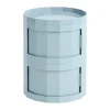 Table d’appoint Facet Cabinet 20, Misty blue