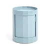 Table d'appoint Facet Cabinet 100, Misty blue